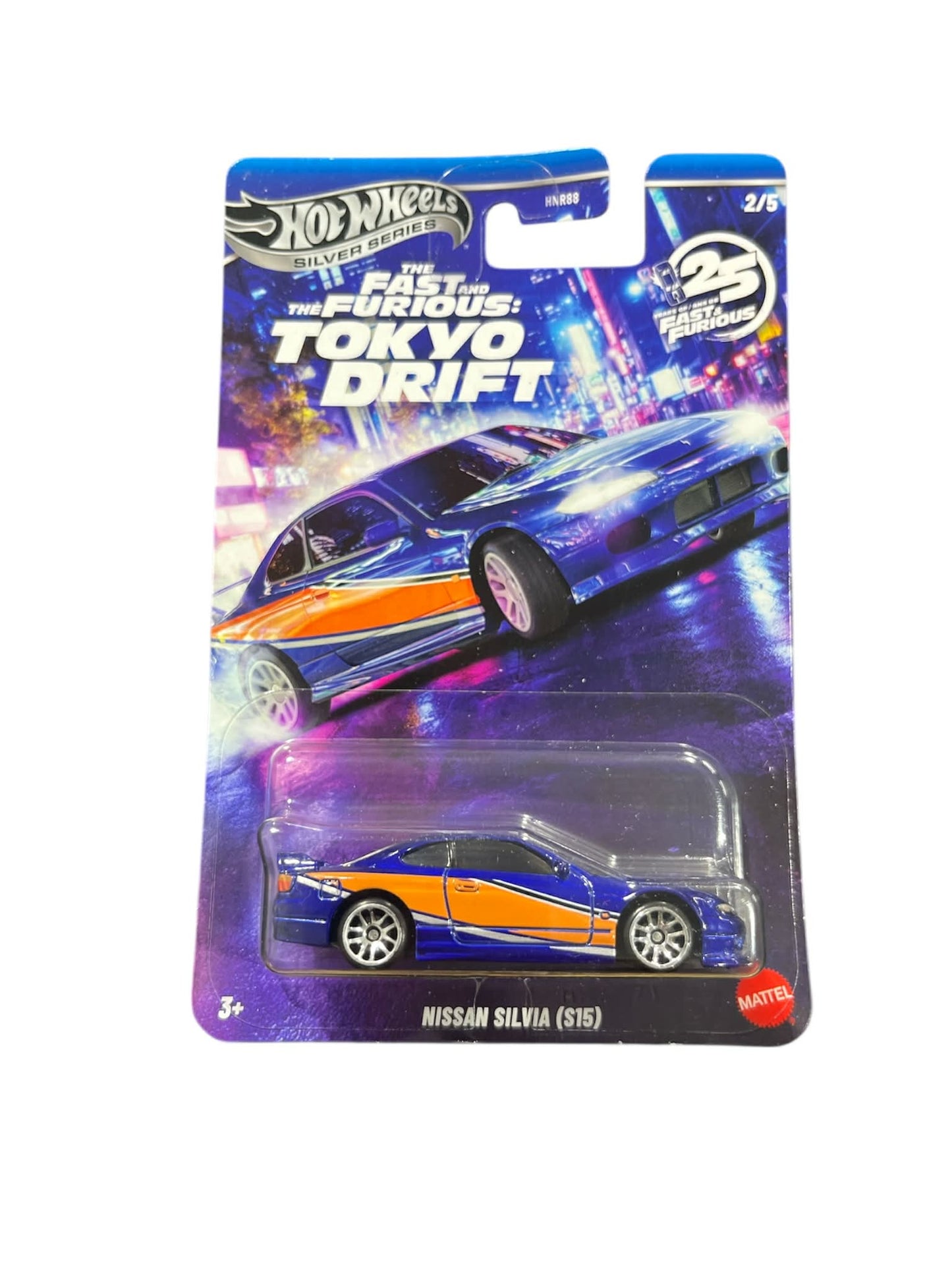 Hot Wheels Silver Series Fast & Furious Tokyo Drift - Nissan Silvia (S15)