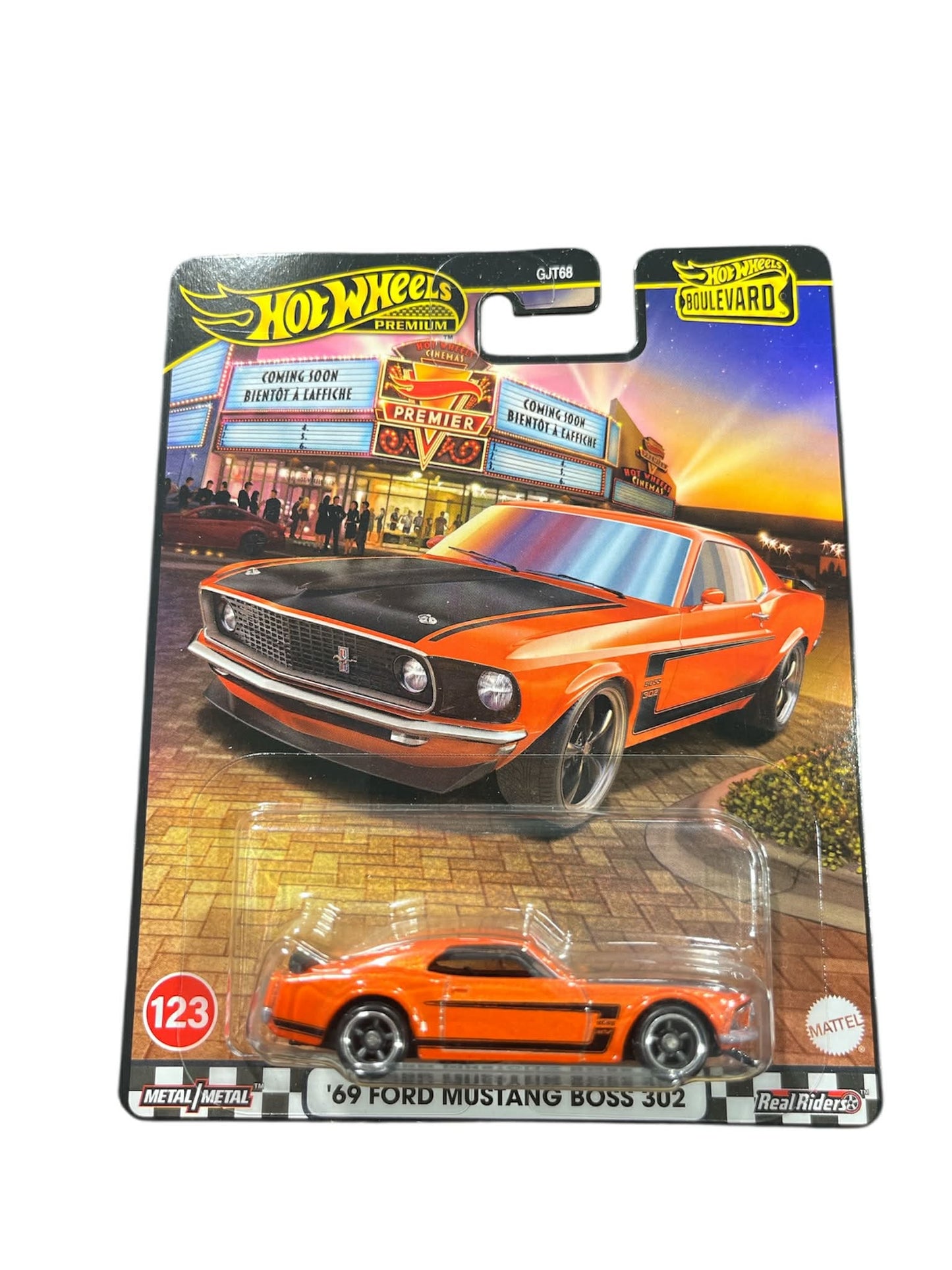Hot Wheels Premium Boulevard - '69 Ford Mustang Boss 302