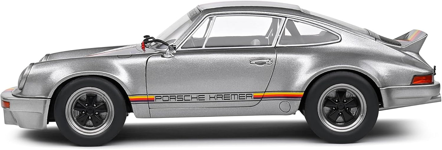 Solido 1:18 Porsche 911 RSR Kremer 1973 Silver