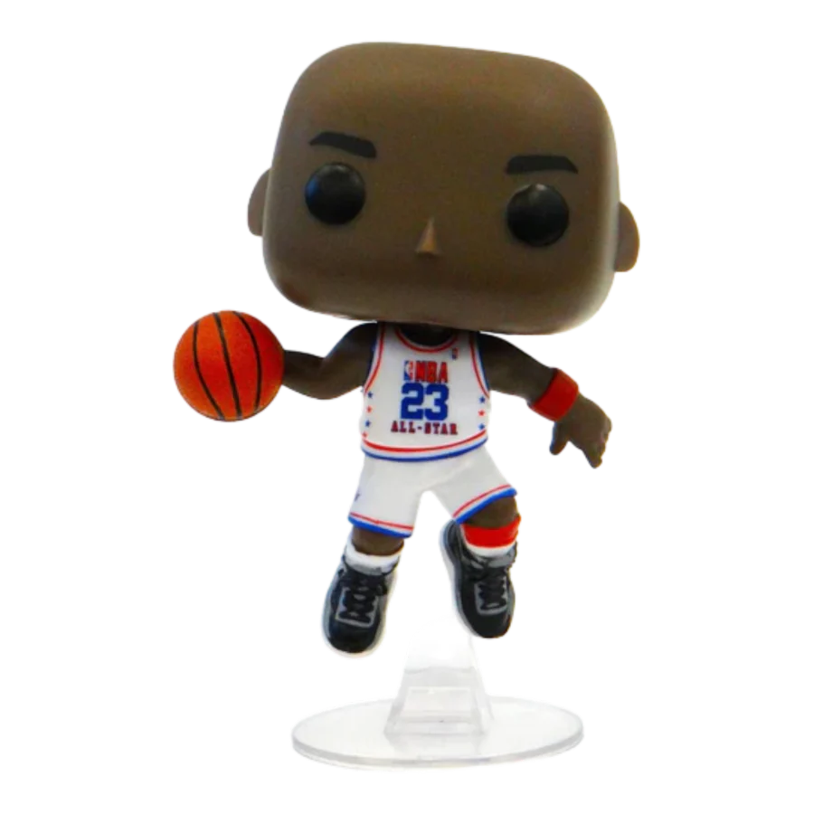 NBA: Legends - Michael Jordan White All Star Uniform 92 Pop! Vinyl