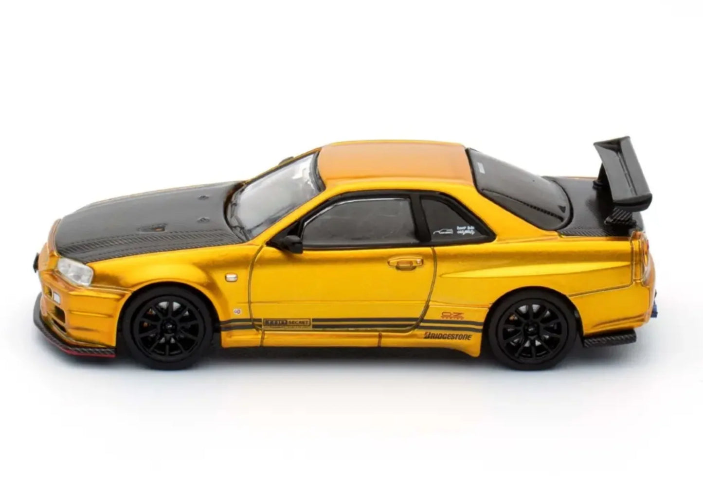 INNO64 Models 1/64 - Nissan Skyline GT-R (R34) "Top Secret" Tokyo Auto Salon 2024 Expo Model