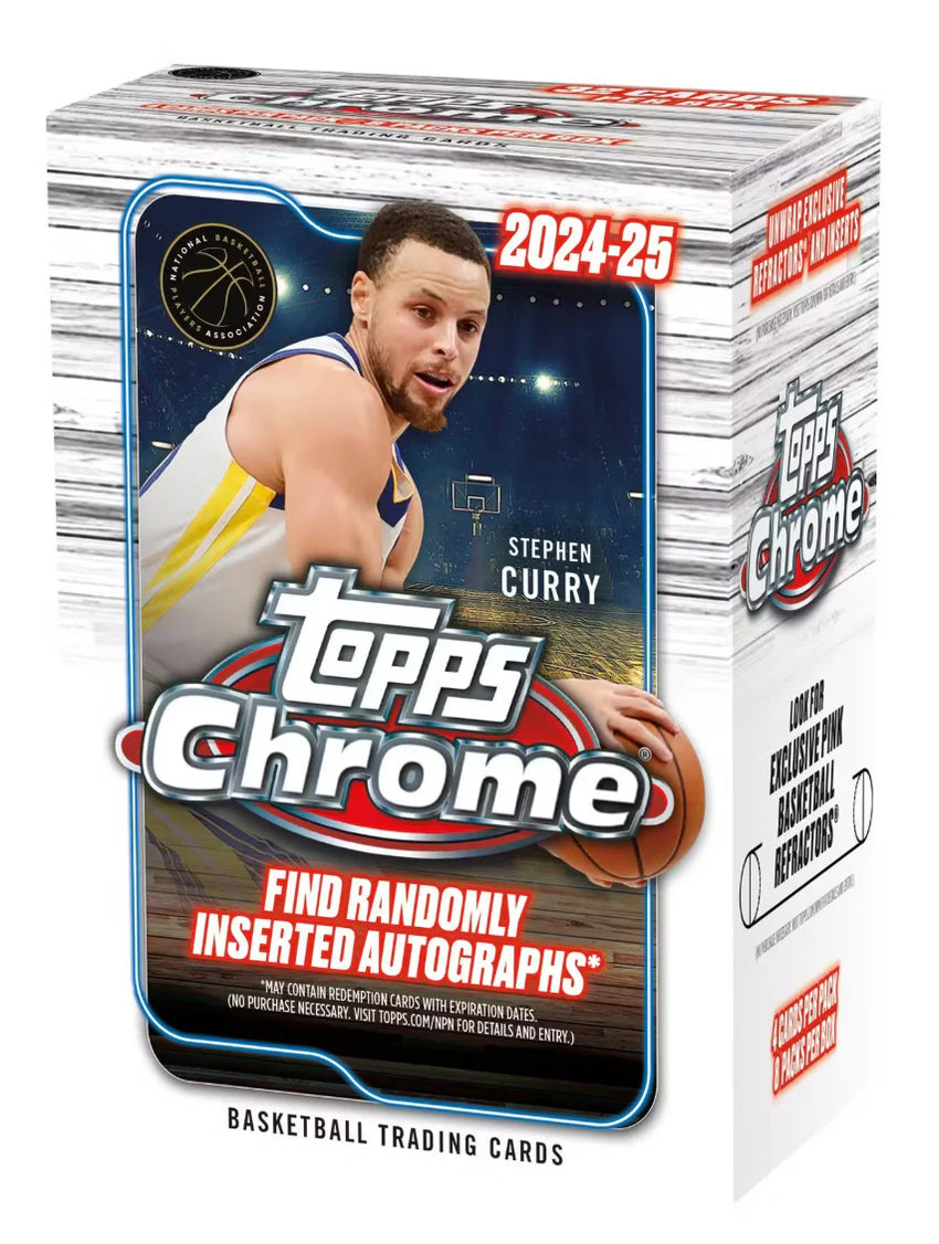 2024-2025 Topps Chrome Blaster Box