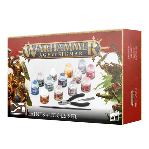 Warhammer Age of Sigmar Paints + Tools