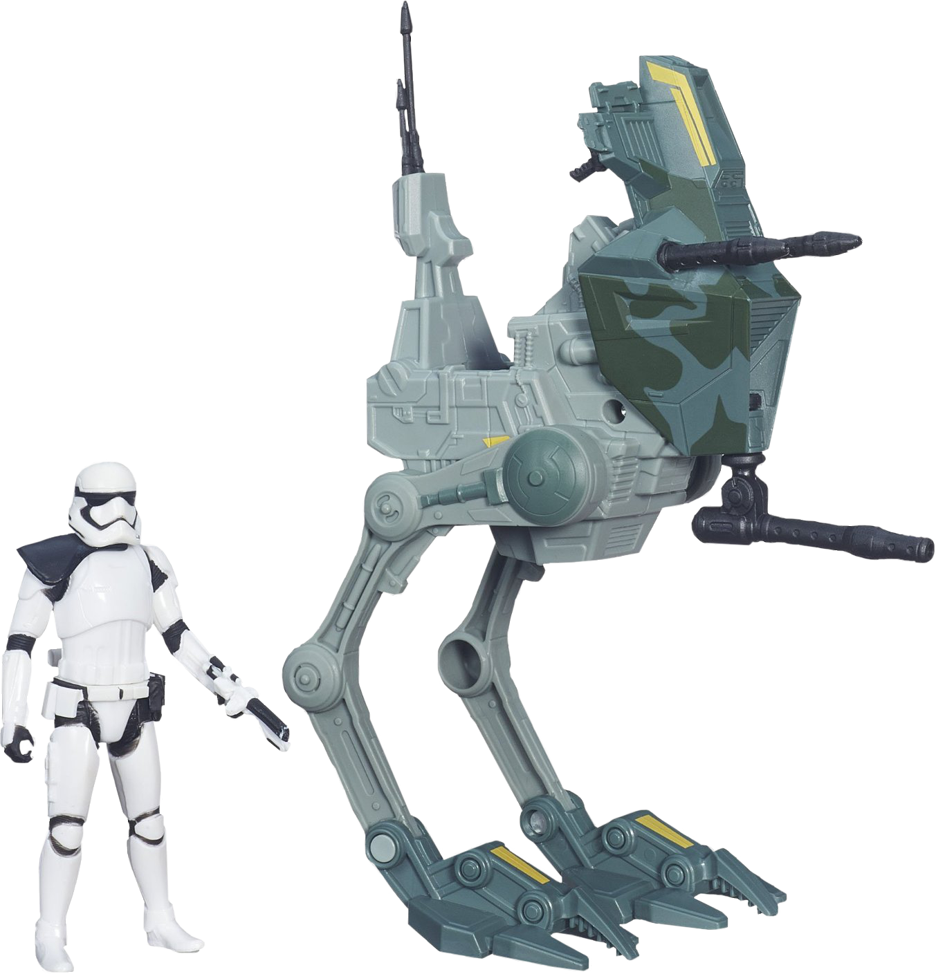 Star Wars Episode VII: The Force Awakens - First Order Assault Walker with 4” Stormtrooper Officer Action Figure