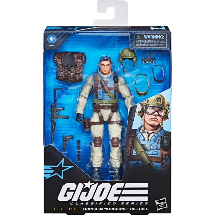 G.I. Joe - Franklin "Airborne" Talltree Classified Series 6" Scale Action Figure