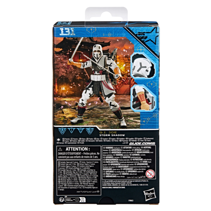 G.I. Joe - Storm Shadow (Version 2) Classified Series 6" Scale Action Figure