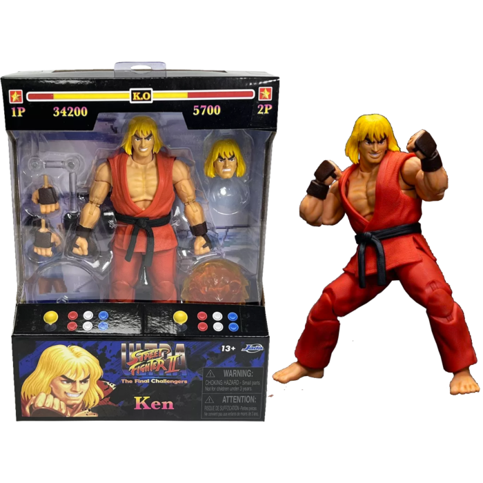Ultra Street Fighter II: The Final Challengers - Ken 1/12th Scale Action Figure