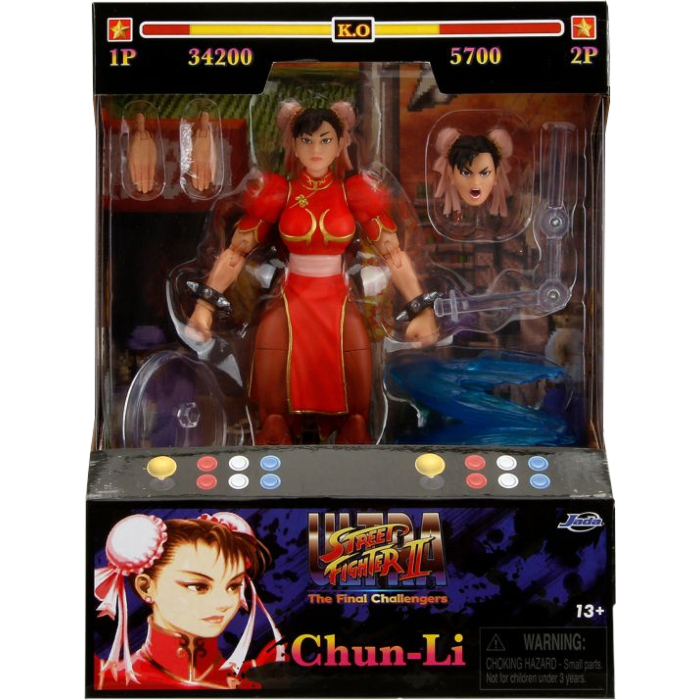 Ultra Street Fighter II: The Final Challengers - Chun-LI (Player 2) 1/12th Scale Action Figure