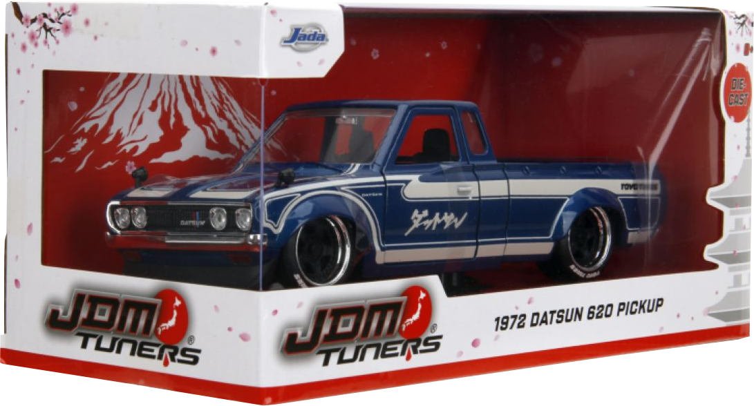 JDM Tuners - 1972 Datsun 620 Pickup 1/24th Scale Die-Cast Vehicle Replica
