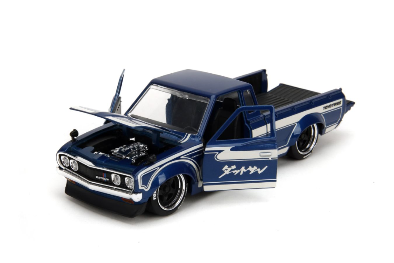 JDM Tuners - 1972 Datsun 620 Pickup 1/24th Scale Die-Cast Vehicle Replica
