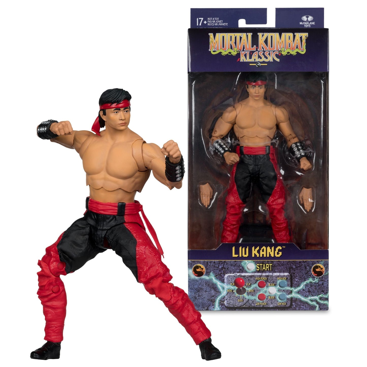Mortal Kombat Klassic Liu Kang 7" Action Figure