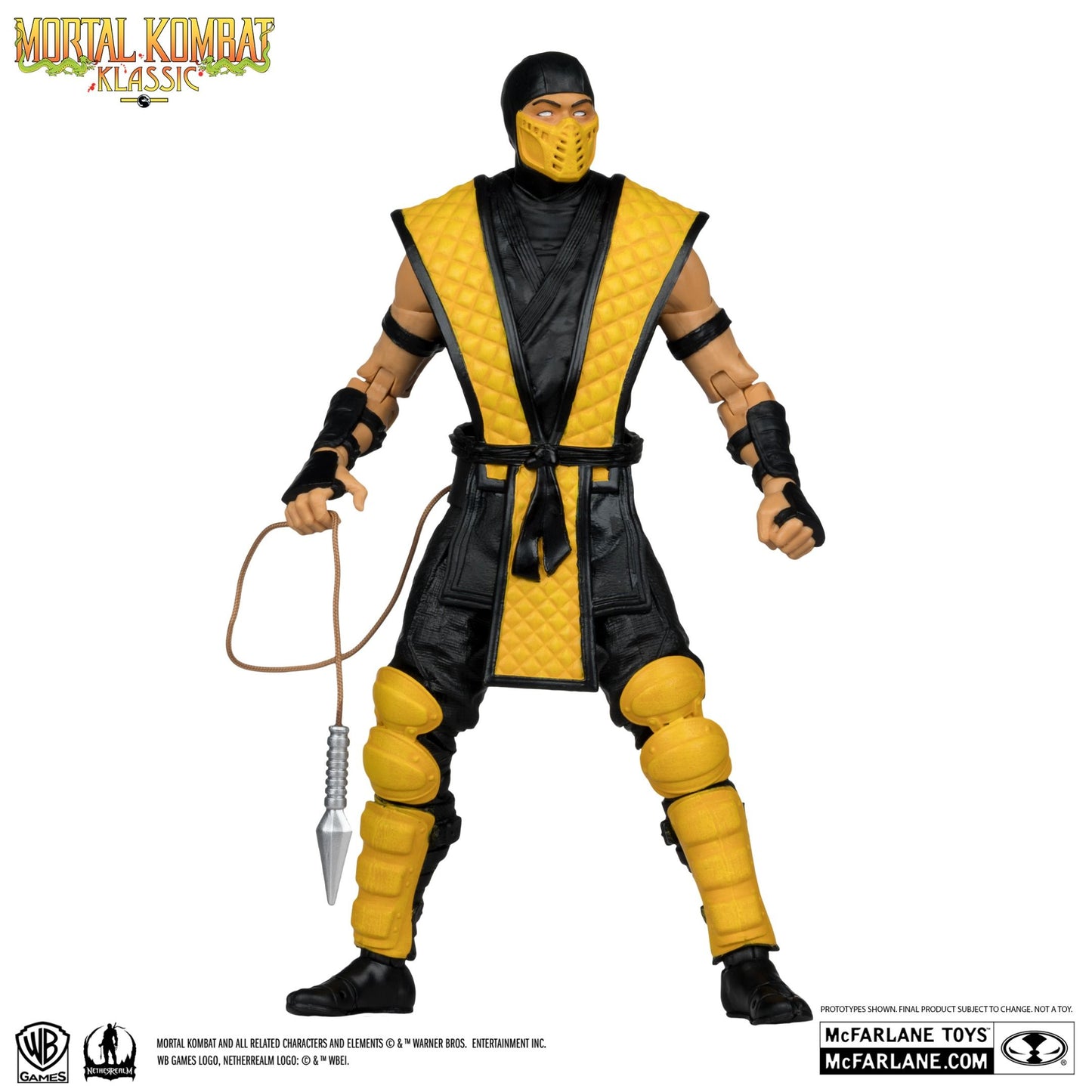 Mortal Kombat Klassic Scorpion 7" Action Figure