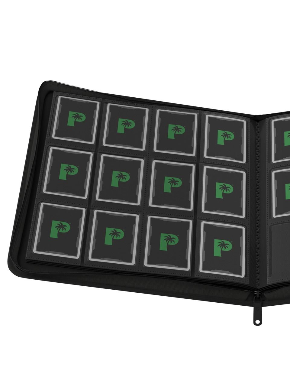Palms Off Gaming Collector's Series 12 Pocket Zip Binder (Black)