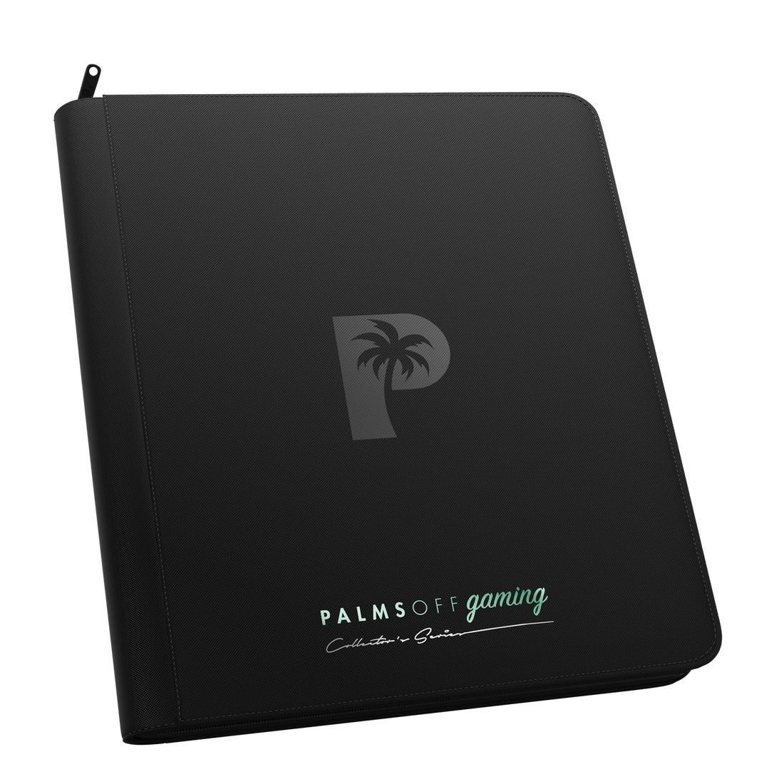 Palms Off Gaming Collector's Series 12 Pocket Zip Binder (Black)