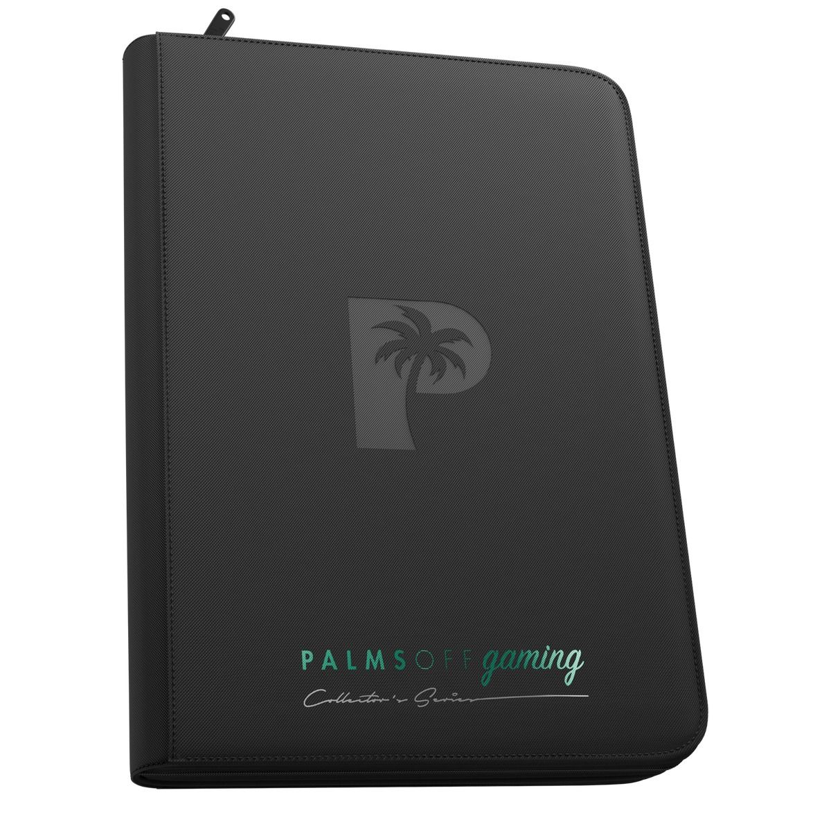 Palms Off Gaming Collector's Series 9 Pocket Top Loader 216 Capacity Zip Binder