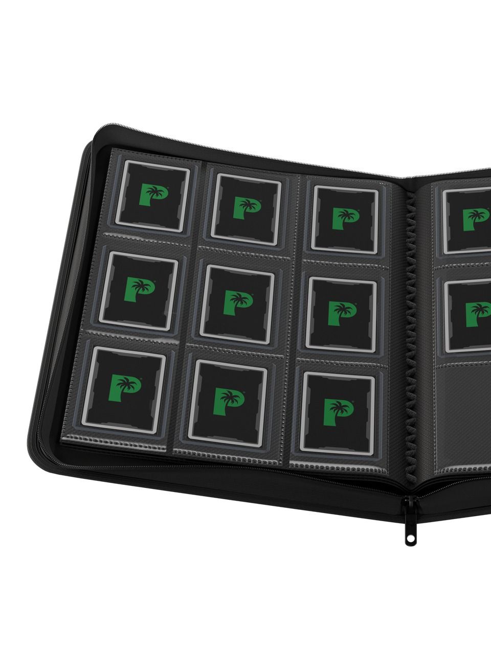 Palms Off Gaming Collector's Series 9 Pocket Top Loader 216 Capacity Zip Binder