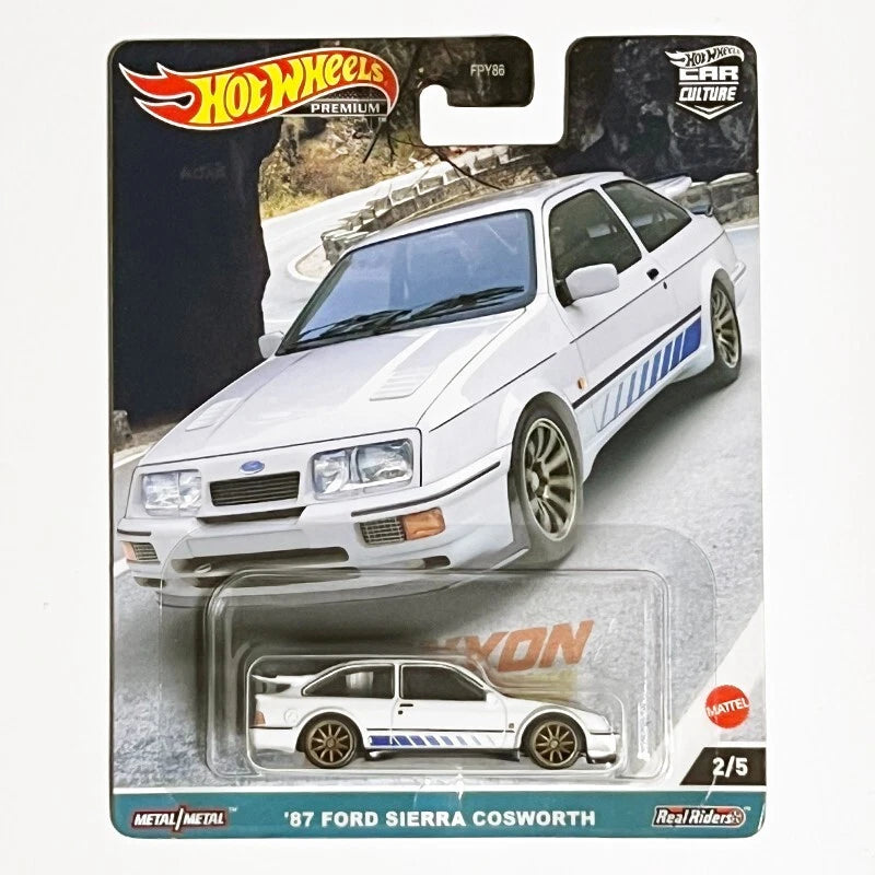 Hot Wheels Premium Canyon 87 Ford Sierra Cosworth