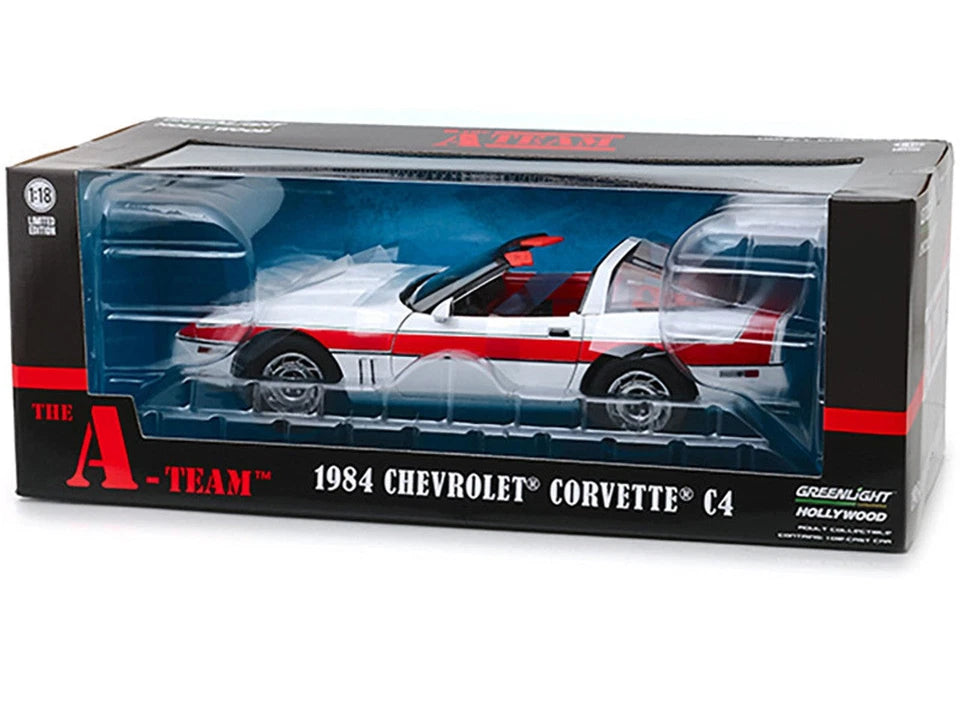 Greenlight Collectibles - 1984 Chevrolet Corvette C4 "The A Team" - 1:18