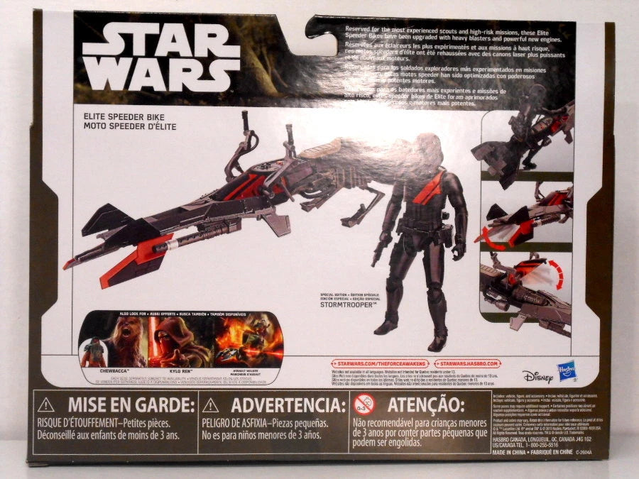 Star Wars: The Force Awakens 3.75 inch Elite Speeder Bike Storm Trooper