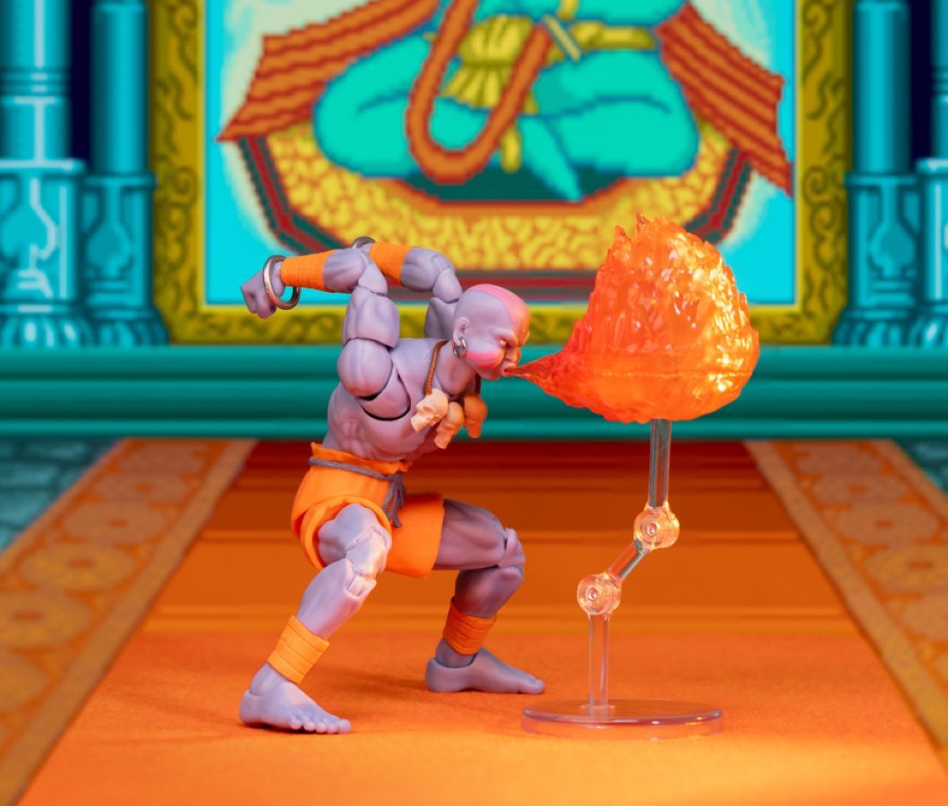 Street Fighter II Dhalsim (Player 2) Deluxe 1:12 Scale Action Figure