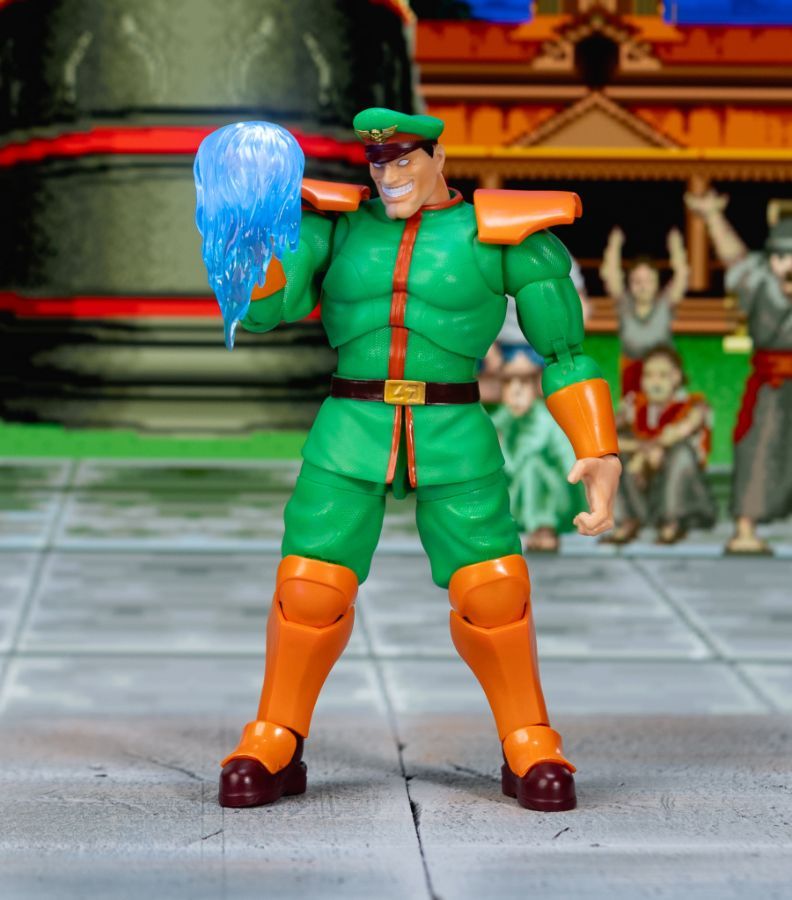 Street Fighter II M. Bison (Player 2) Deluxe 1:12 Scale Action Figure
