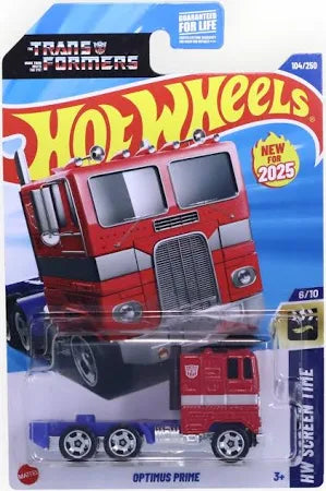 Hot Wheels Optimus Prime 104/250 - 2025 Mainline A