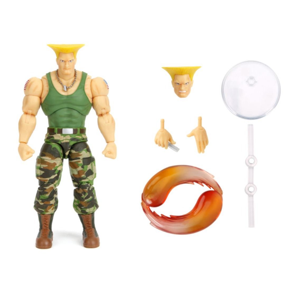 Street Fighter II The Final Challengers Guile 6" Action Figure
