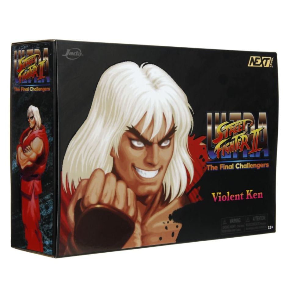 Street Fighter II The Final Challengers Violent Ken Deluxe 6" Action Figure