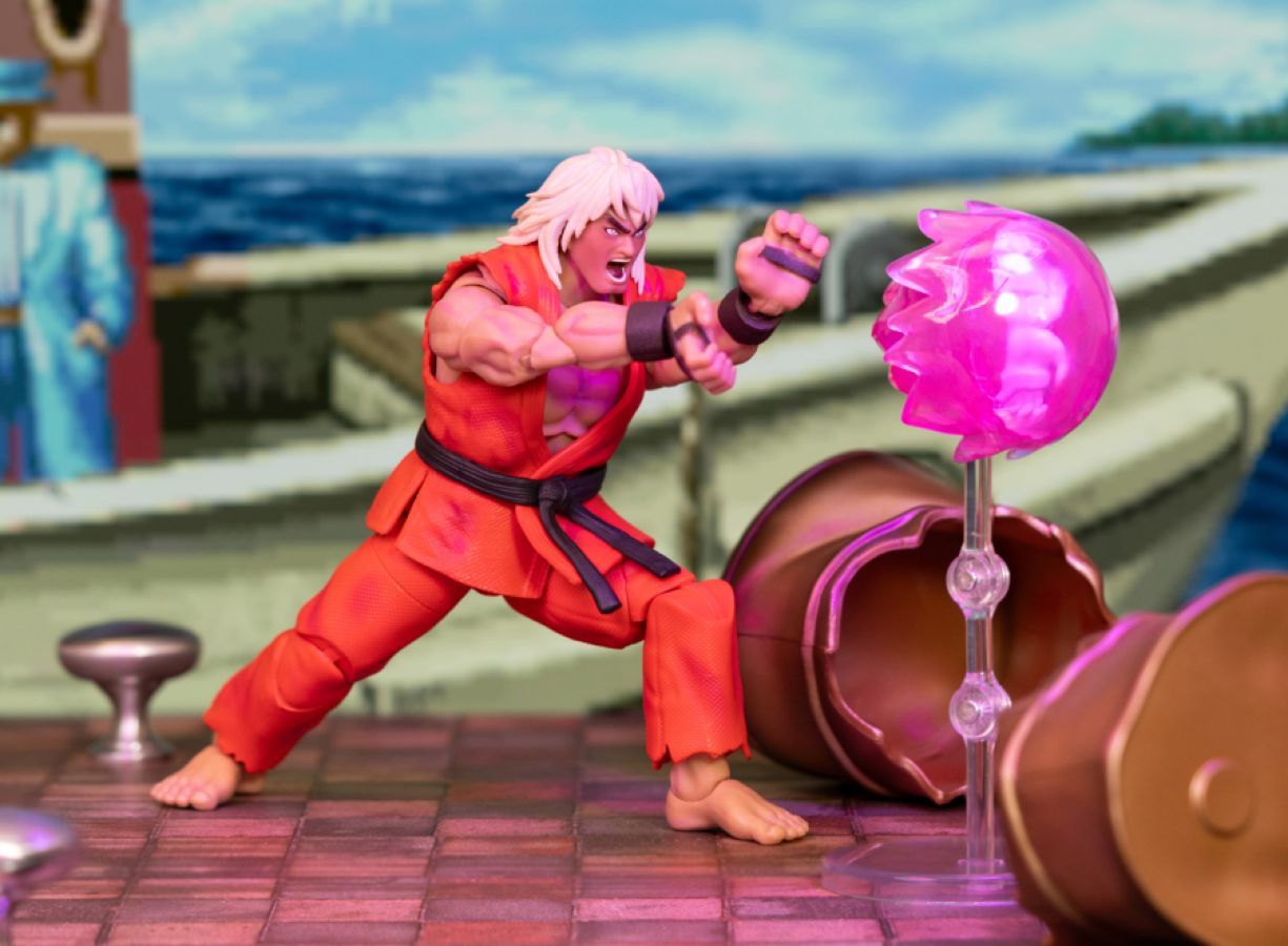 Street Fighter II The Final Challengers Violent Ken Deluxe 6" Action Figure