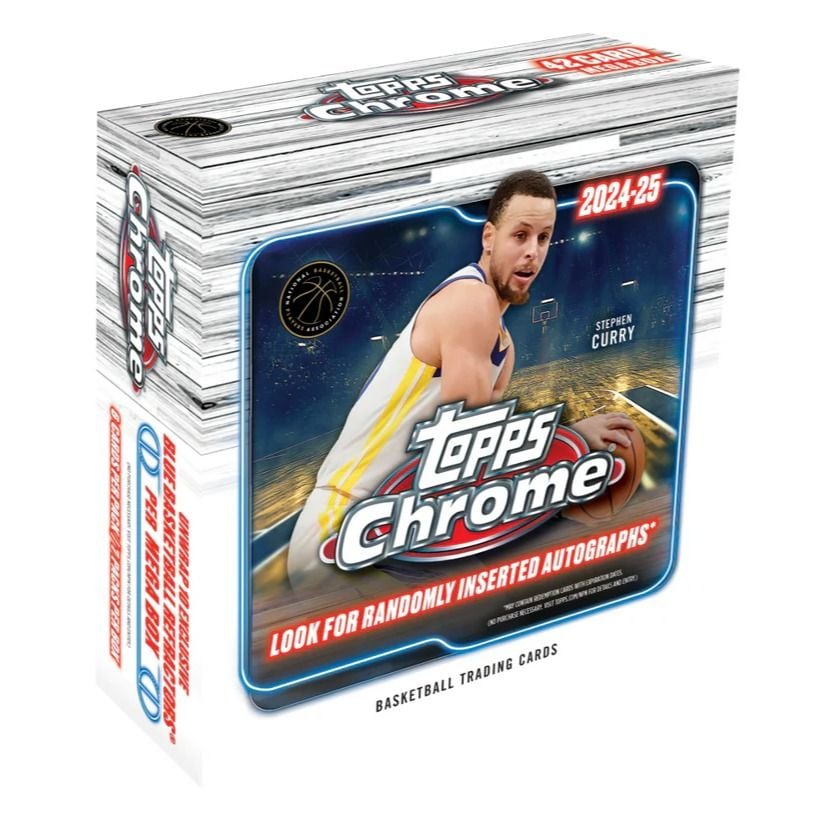 Topps 2024/2025 Chrome NBA Basketball Mega Box