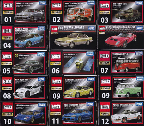 Takara Tomy Tomica Premium Cars