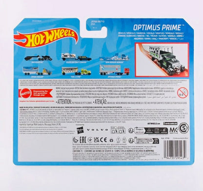 2025 Hot Wheels TRACK FLEET - Optimus Prime With Trailer