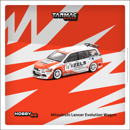 Tarmac Works Hobby64 1/64 - Mitsubishi Lancer Evolution Wagon Super Taikyu Series 2007