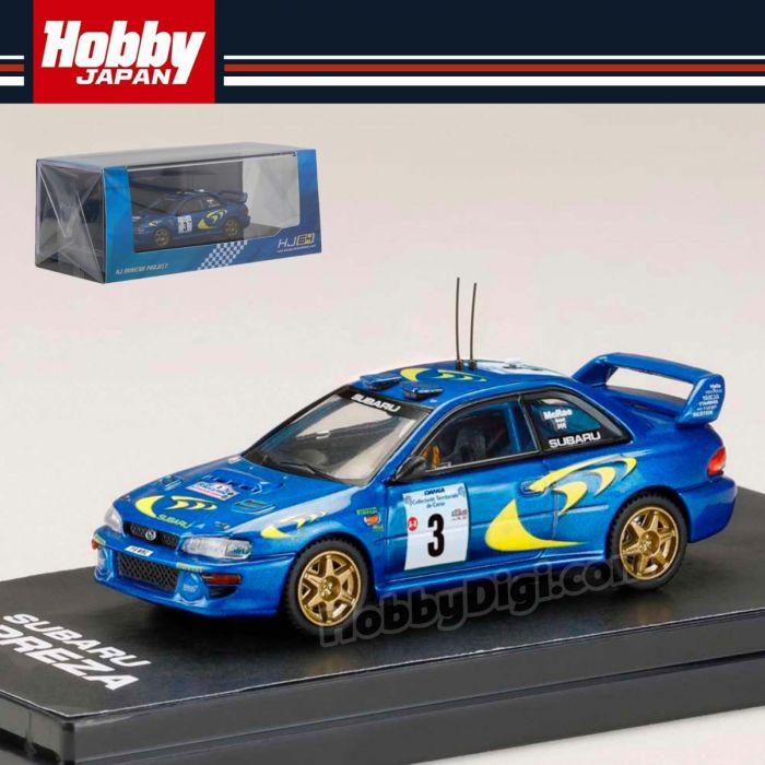 Hobby Japan 1/64 SUBARU IMPREZA WRC 1997 #3 TOUR DE CORSE (Winner)