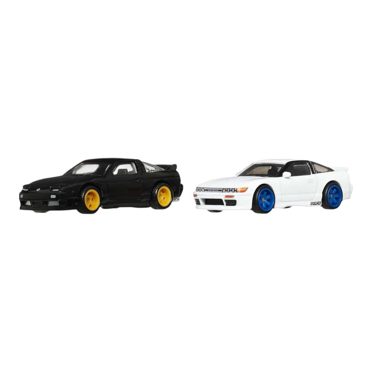 Hot Wheels Premium Car Culture Twin Pack - "96 Nissan 180SX Type X & Nissan SilEighty