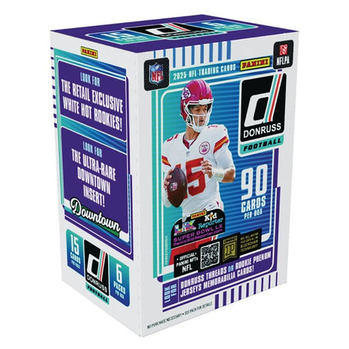 Panini NFL 2025 Donruss Football Trading Card Blaster Box