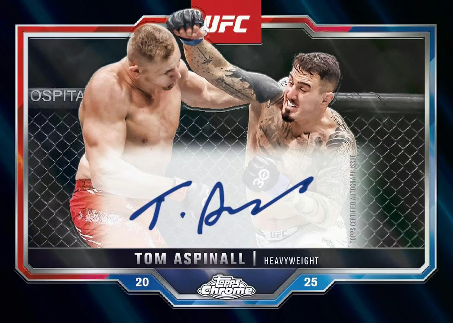 2025 Topps Chrome UFC Breaker Delight Box
