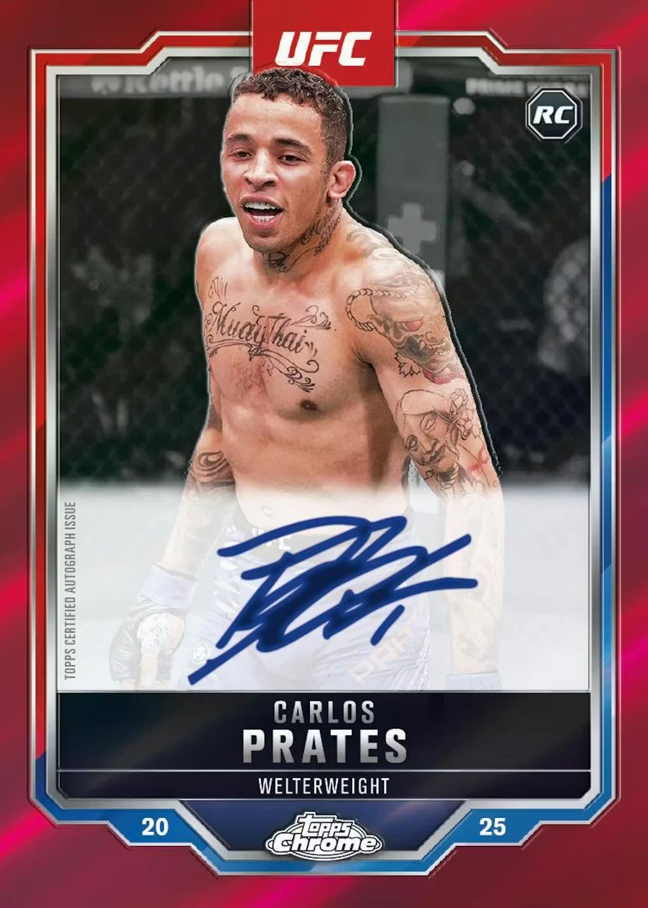 2025 Topps Chrome UFC Breaker Delight Box