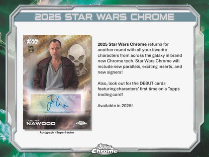 2025 Topps Chrome Star Wars Blaster Box