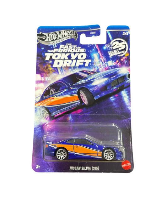 Hot Wheels Silver Series Fast & Furious Tokyo Drift - Nissan Silvia (S15)