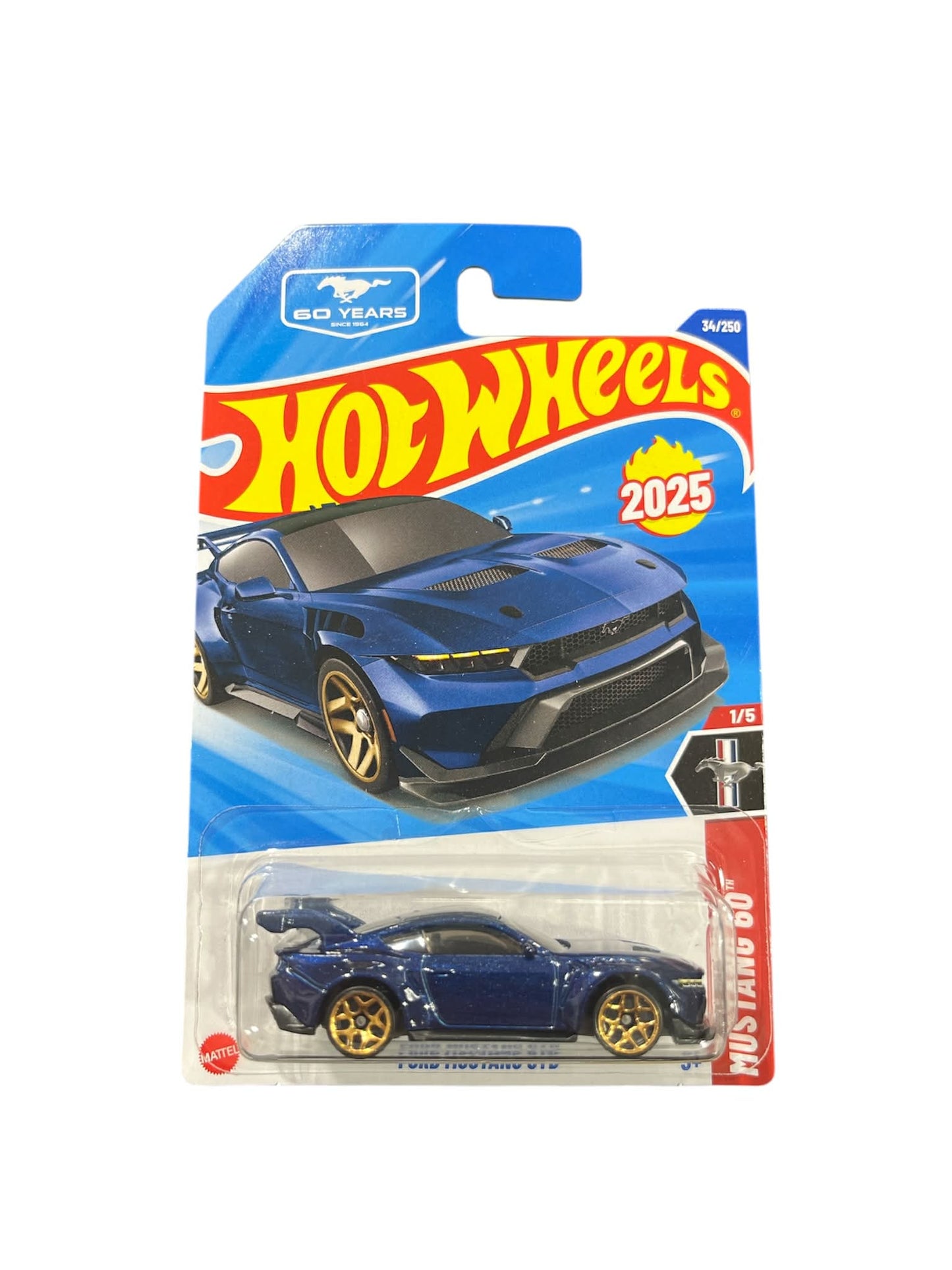 2025 Hot Wheels Mustang 60 - Ford Mustang GTD