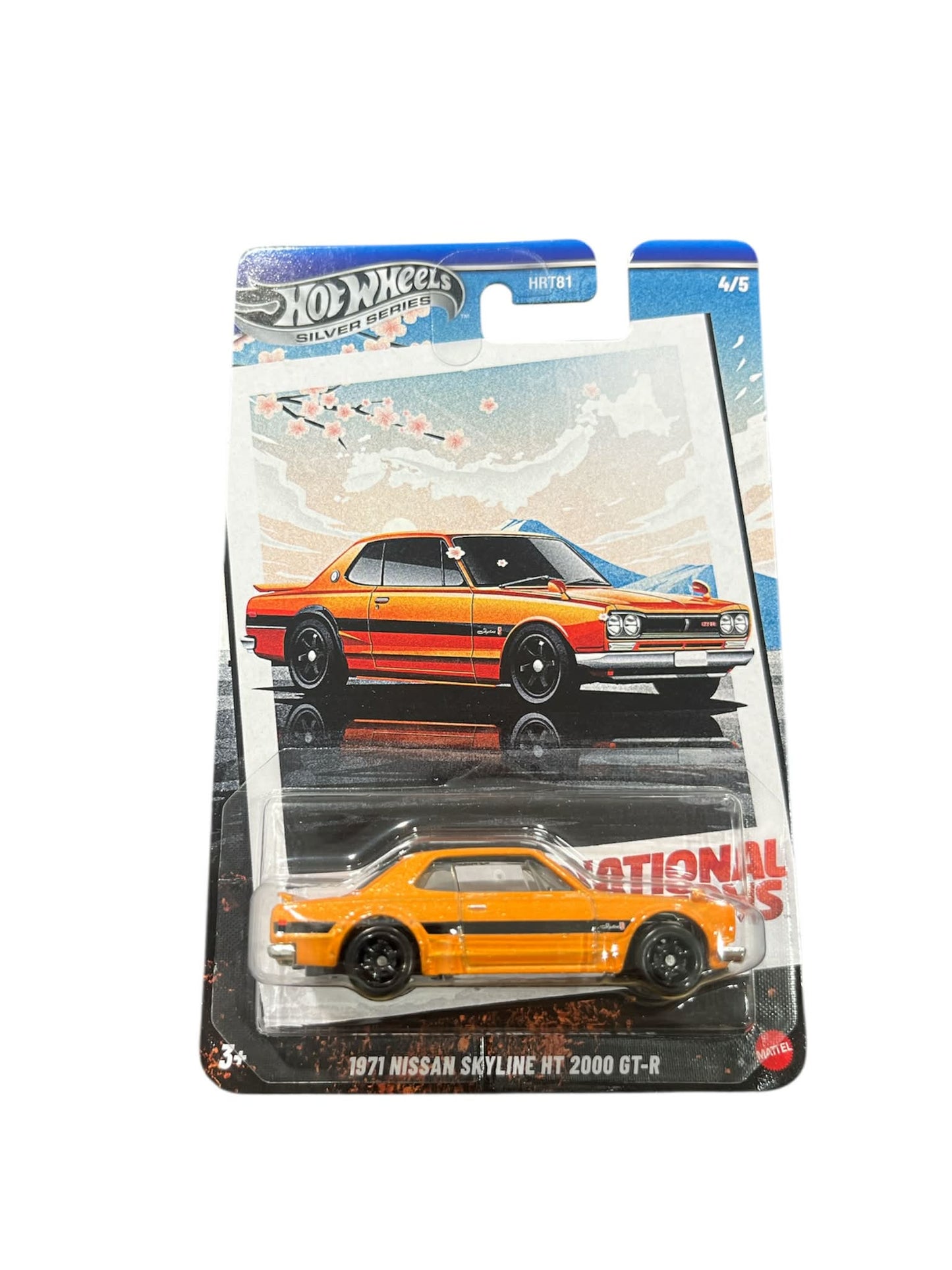 Hot Wheels Silver Series National Icons - 1971 Nissan Skyline HT 2000 GT-R