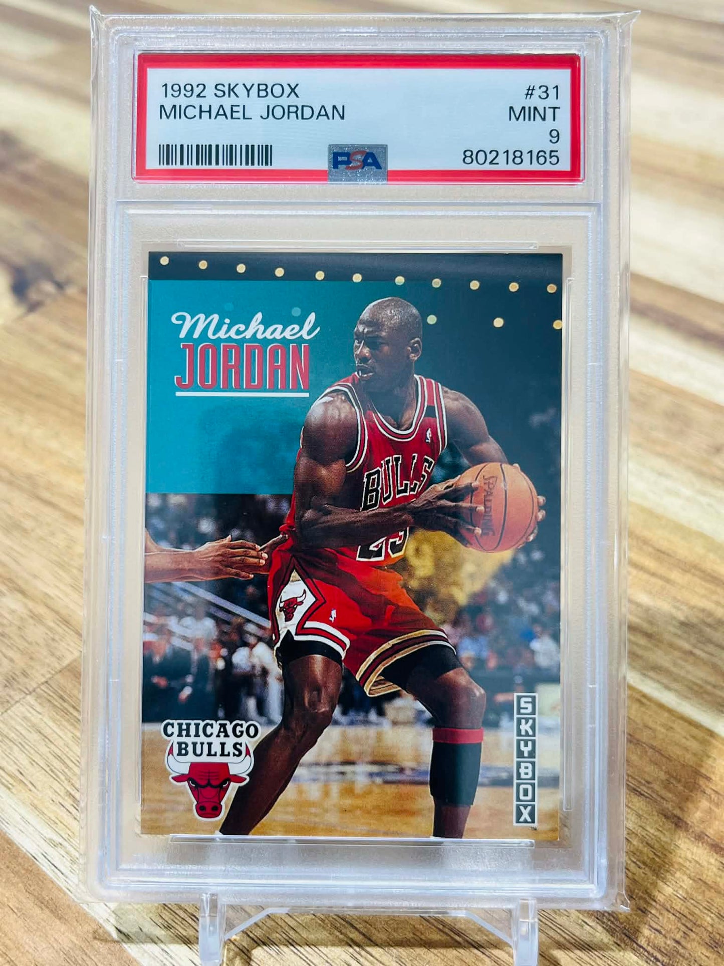 1992 Skybox Michael Jordan #31 - PSA Mint 9
