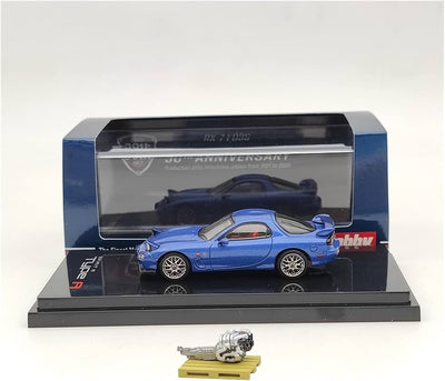 Hobby Japan 1/64 Mazda RX-7 FD3S Sprit R Type A (Blue)