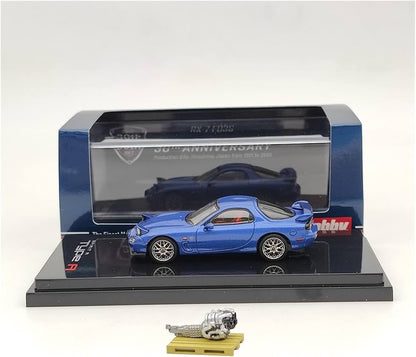 Hobby Japan 1/64 Mazda RX-7 FD3S Sprit R Type A (Blue)