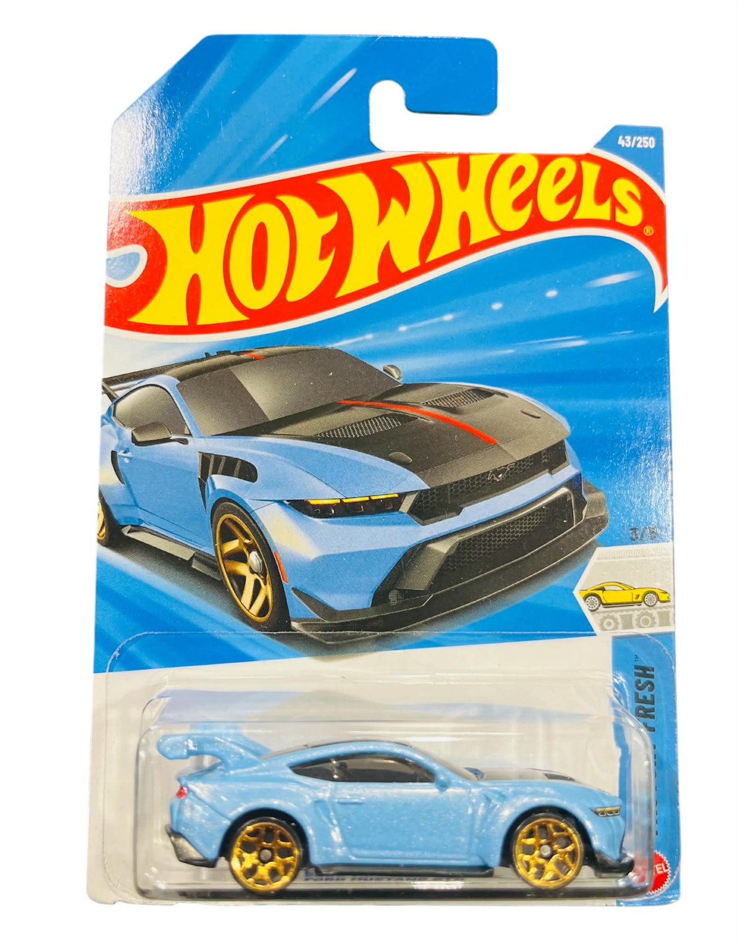 2025 Hot Wheels -Factory Fresh - Ford Mustang GTD