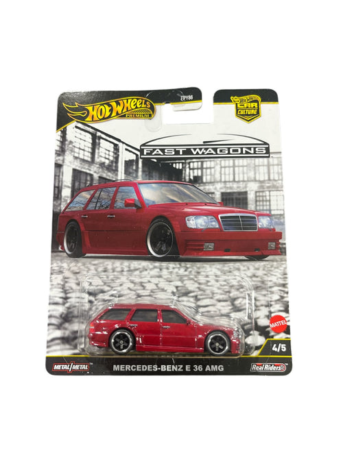 Hot Wheels Premium Fast Wagons - Mercedes-Benz E 36 AMG