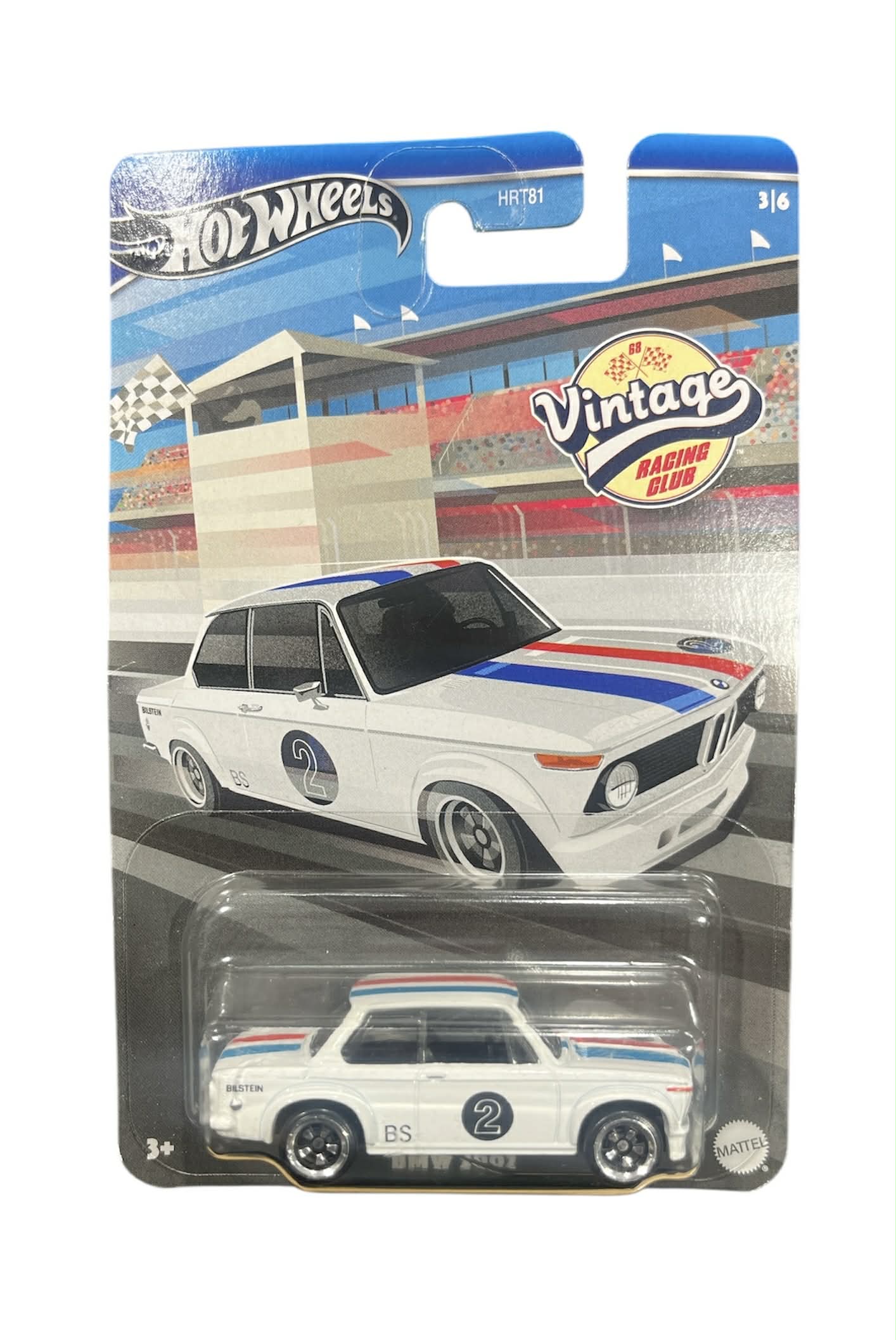 Hot Wheels Silver Series Vintage Racing Club  - BMW 2002