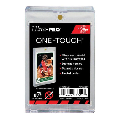 ULTRA PRO Specialty Holders - 130PT - UV One Touch w/Magnetic Closure trading card protector