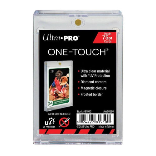 ULTRA PRO Specialty Holders - 75PT - UV One Touch w/Magnetic Closure trading card protector